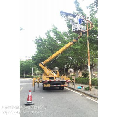 阜沙出租高空车 中山路灯车 云梯车 登高车 高空作业车出租
