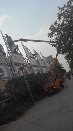 广州有条有节有益无损的路灯车出租公司