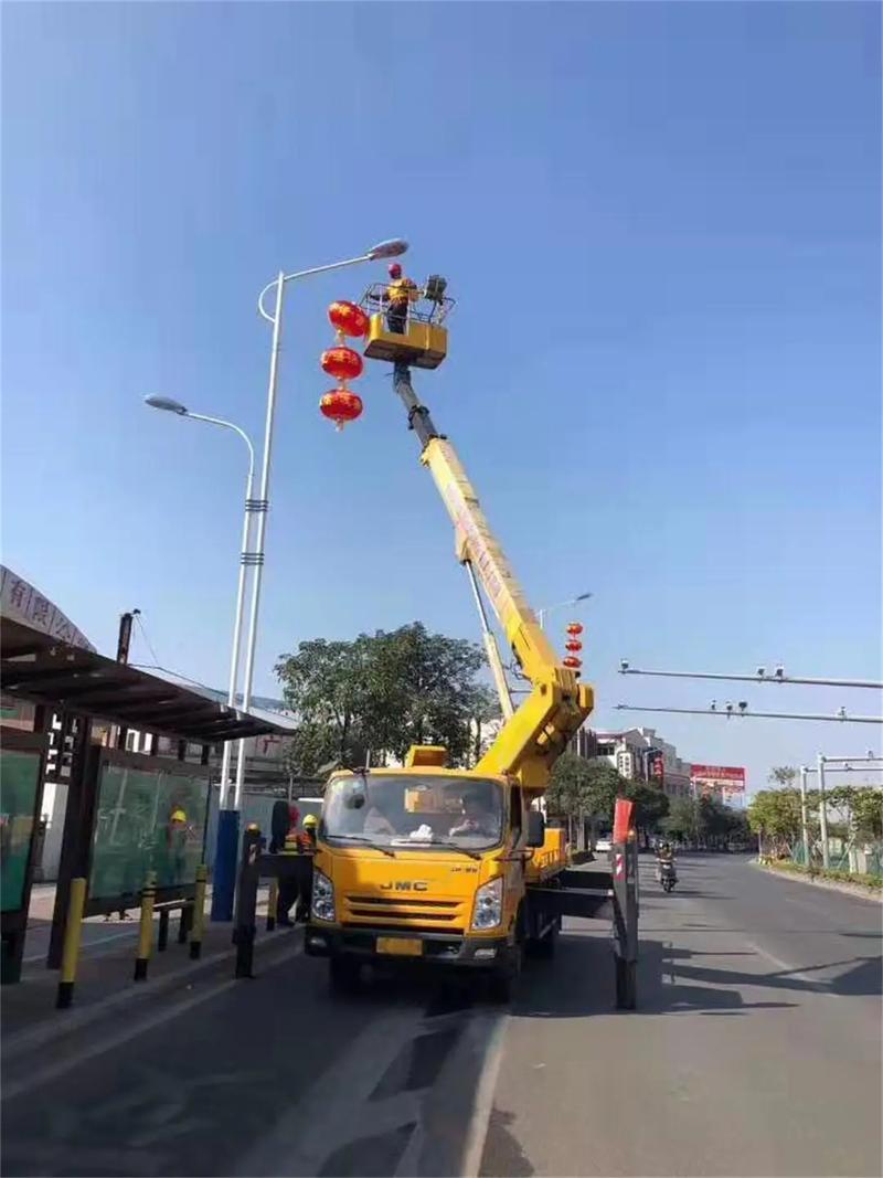 清城区路灯车出租服务指南 专业高空作业解决方案